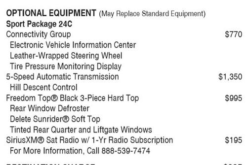 2016 Jeep Wrangler Unlimited Sport