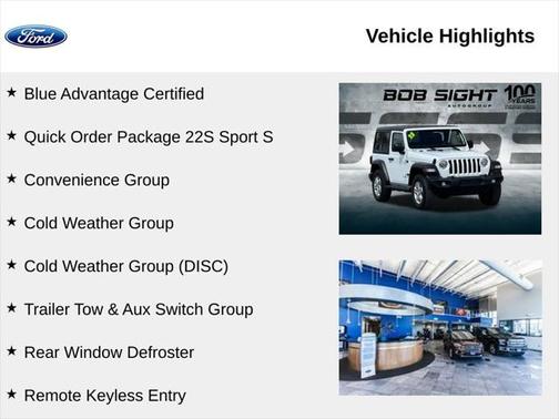 2023 Jeep Wrangler Sport S