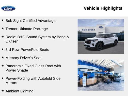 Space White Metallic 2026 Ford Explorer Tremor