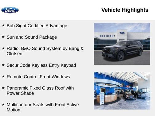 Agate Black Metallic 2026 Ford Explorer ST