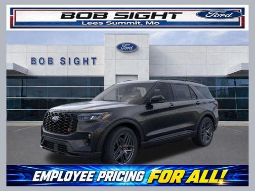 Agate Black Metallic 2026 Ford Explorer ST