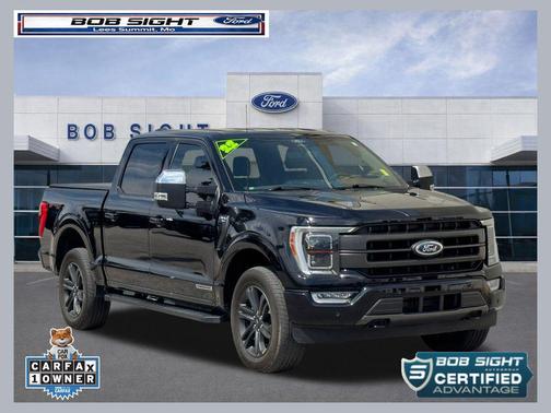 Agate Black Metallic 2022 Ford F-150 Lariat