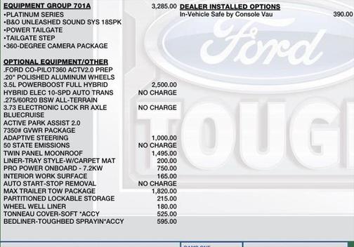 2021 Ford F-150 Platinum