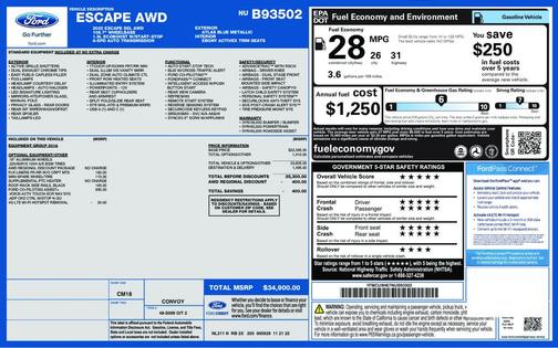 2022 Ford Escape SEL