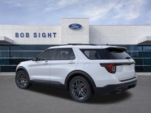 Space White Metallic 2026 Ford Explorer ST
