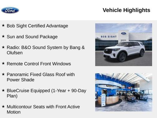 Space White Metallic 2026 Ford Explorer ST