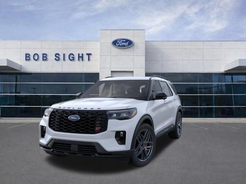 Space White Metallic 2026 Ford Explorer ST