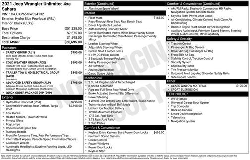 2021 Jeep Wrangler Unlimited 4xe Sahara