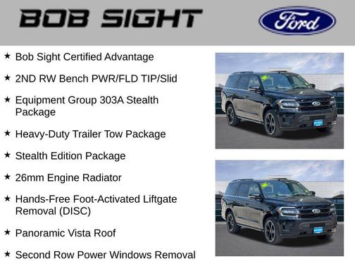 Agate Black Metallic 2023 Ford Expedition Limited