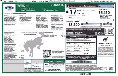 2024 Ford Bronco Badlands