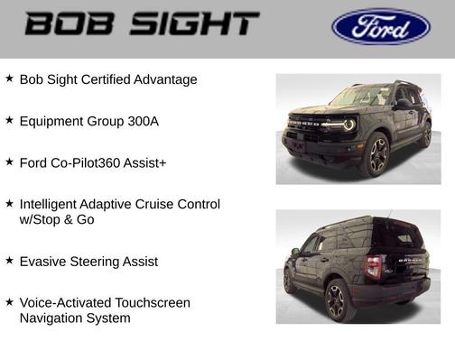 Shadow Black 2021 Ford Bronco Sport Outer Banks