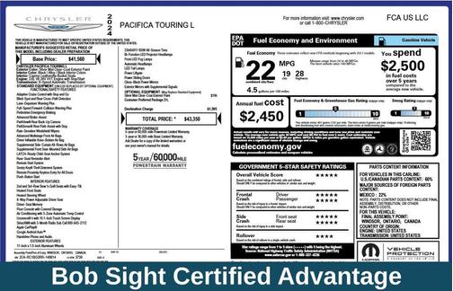 2024 Chrysler Pacifica Touring L