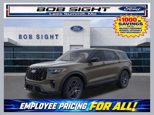 Gray 2026 Ford Explorer ST