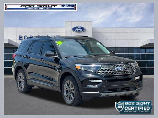 Agate Black Metallic 2024 Ford Explorer XLT