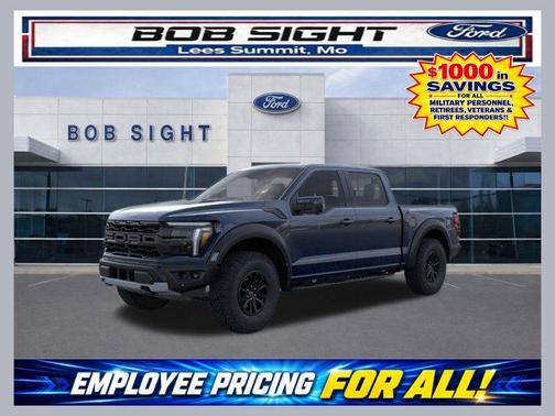 Antimatter Blue Metallic 2026 Ford F-150 Raptor