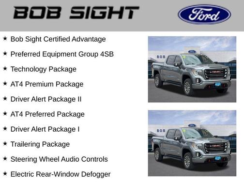 Satin Steel Metallic 2021 GMC Sierra 1500 AT4