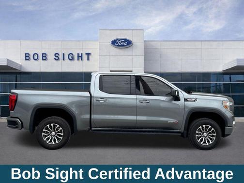 Satin Steel Metallic 2021 GMC Sierra 1500 AT4
