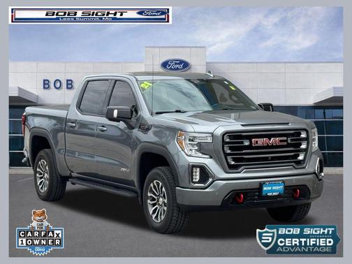 Satin Steel Metallic 2021 GMC Sierra 1500 AT4