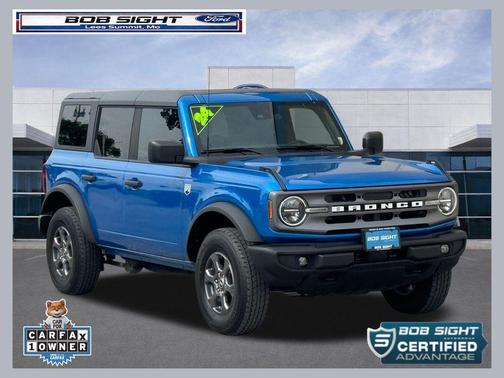 Velocity Blue Metallic 2024 Ford Bronco Big Bend