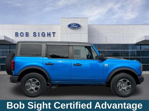Velocity Blue Metallic 2024 Ford Bronco Big Bend