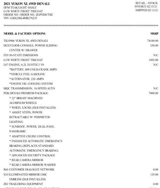 2021 GMC Yukon XL Denali