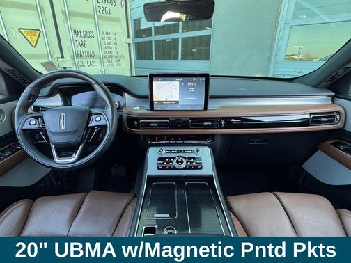 Flight Blue Metallic Clearcoat 2024 Lincoln Aviator Reserve AWD