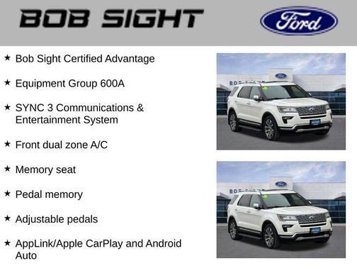 2018 Ford Explorer Platinum