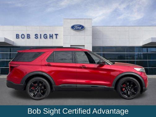 Rapid Red Metallic Tinted Clearcoat 2020 Ford Explorer ST