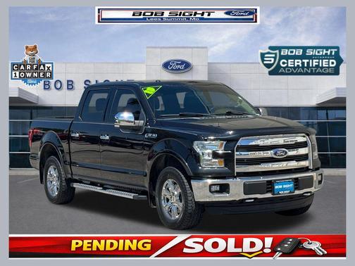 Tuxedo Black Metallic 2015 Ford F-150 Lariat