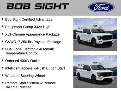 Oxford White 2023 Ford F-150 XLT