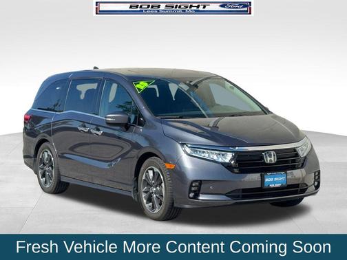Modern Steel Metallic 2023 Honda Odyssey Elite