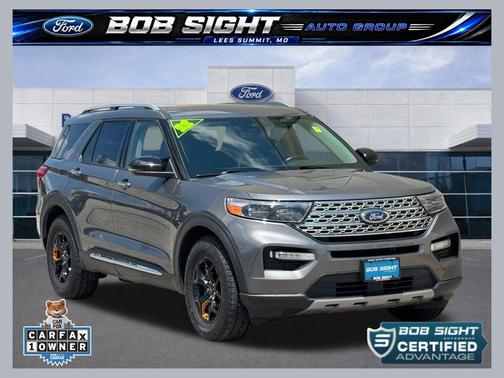 Carbonized Gray Metallic 2022 Ford Explorer Limited