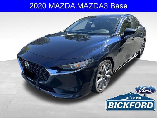 Deep Crystal Blue Mica 2020 Mazda Mazda3 AWD w/Select Package