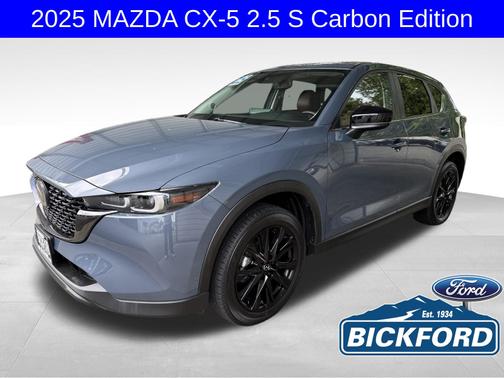 Polymetal Gray Metallic 2025 Mazda CX-5 2.5 S Carbon Edition
