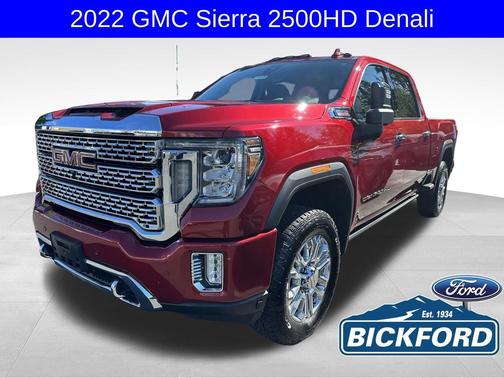 Cayenne Red Tintcoat 2022 GMC Sierra 2500 Denali