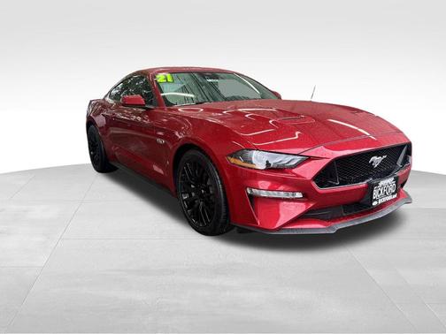 Rapid Red Metallic Tinted Clearcoat 2021 Ford Mustang GT Premium