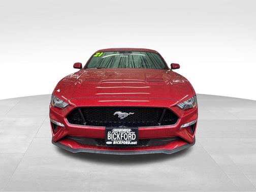 Rapid Red Metallic Tinted Clearcoat 2021 Ford Mustang GT Premium