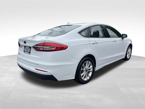 Oxford White 2020 Ford Fusion SE