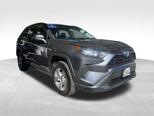 Magnetic Gray Metallic 2022 Toyota RAV4 Hybrid LE