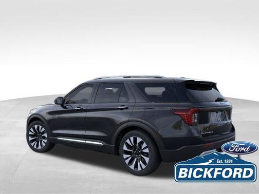 Black Metallic 2026 Ford Explorer Platinum