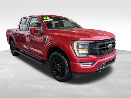 Rapid Red Metallic Tinted Clearcoat 2023 Ford F-150 Platinum