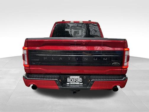 Rapid Red Metallic Tinted Clearcoat 2023 Ford F-150 Platinum