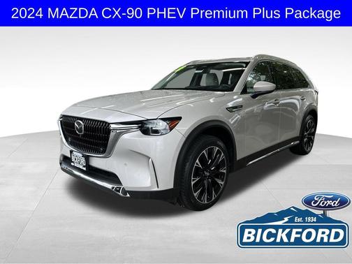 Platinum Quartz 2024 Mazda CX-90 PHEV Premium Plus