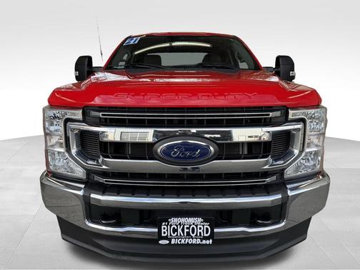 Rapid Red Metallic Tinted Clearcoat 2021 Ford F-350 XLT