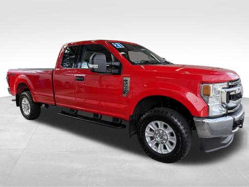 Rapid Red Metallic Tinted Clearcoat 2021 Ford F-350 XLT