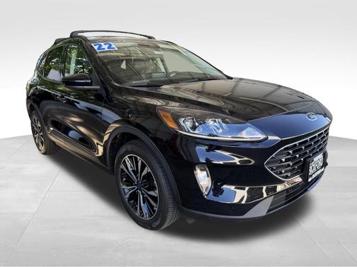 Agate Black Metallic 2022 Ford Escape SEL