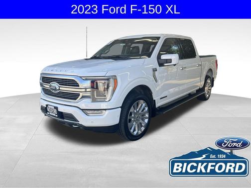 Star White Metallic Tri-Coat 2023 Ford F-150 Limited
