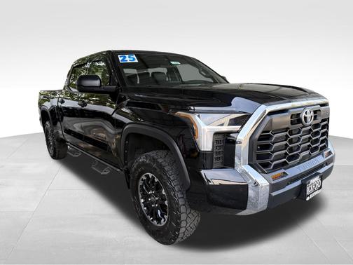 Midnight Black Metallic 2025 Toyota Tundra SR5