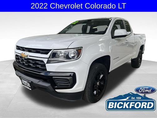 Summit White 2022 Chevrolet Colorado LT