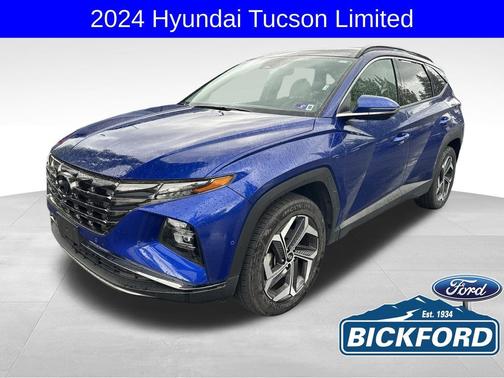 Intense Blue 2024 Hyundai TUCSON Limited